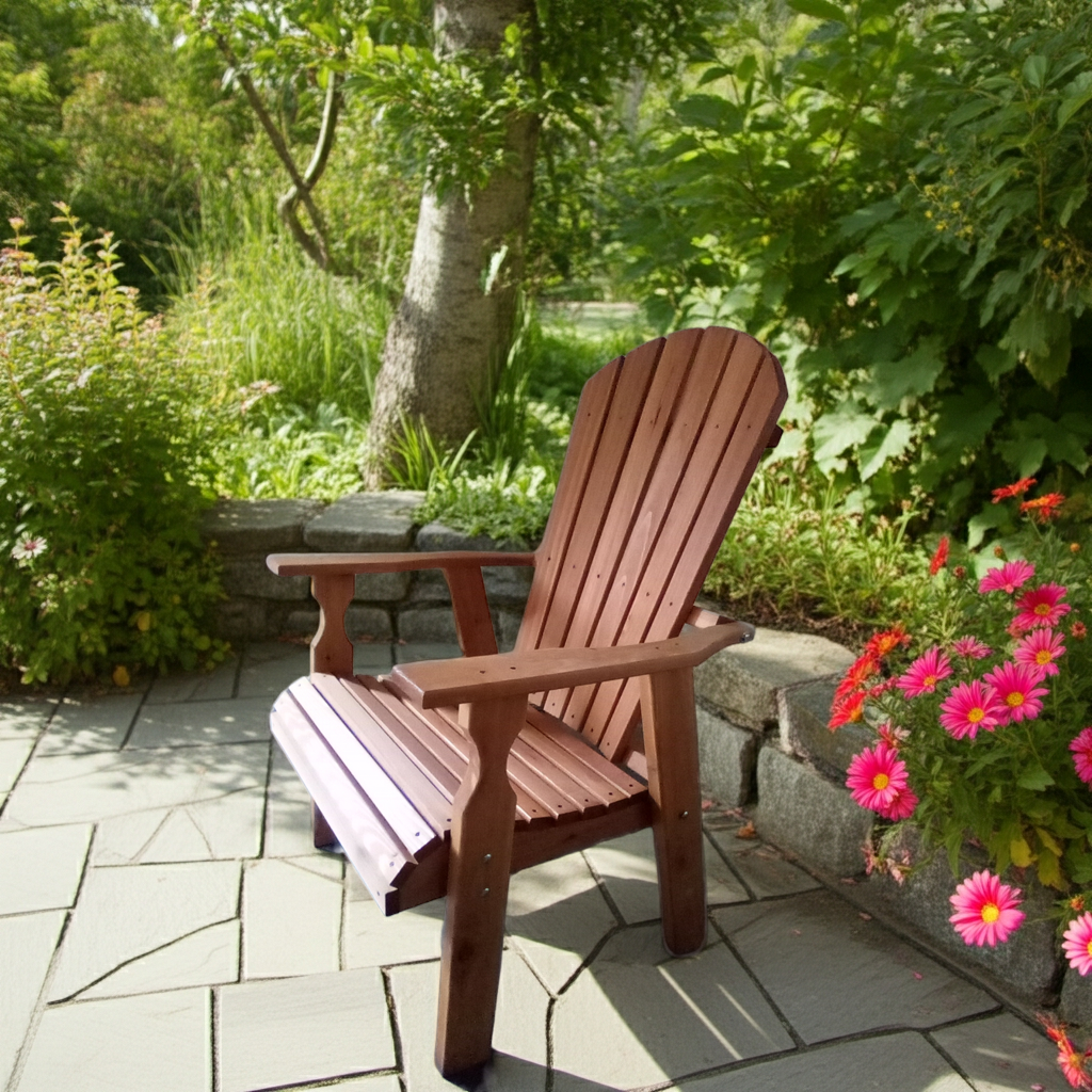 Cedar Fanback Chair Outdoors Stained 2.png