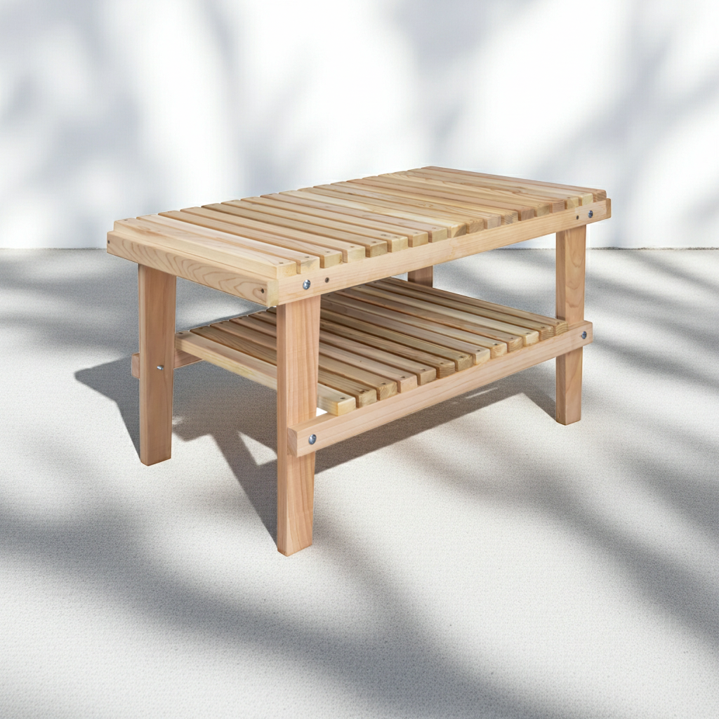 Unstained Coffee Table - White Wall & Shadows.png