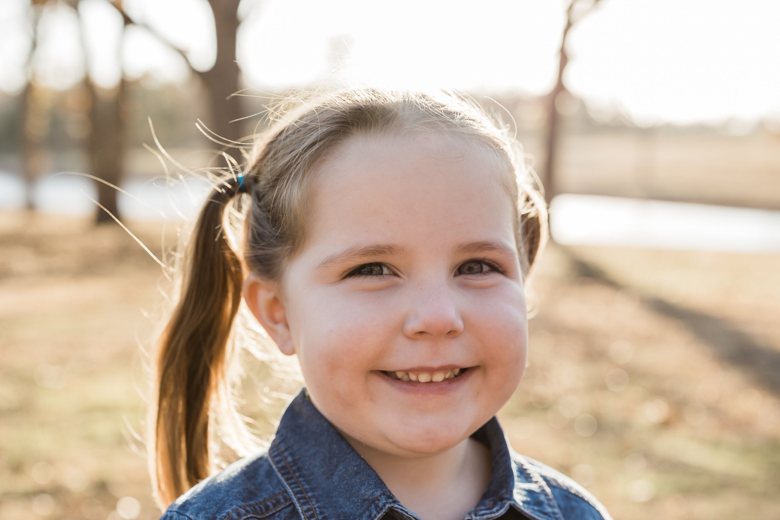Oklahoma child portrait girl