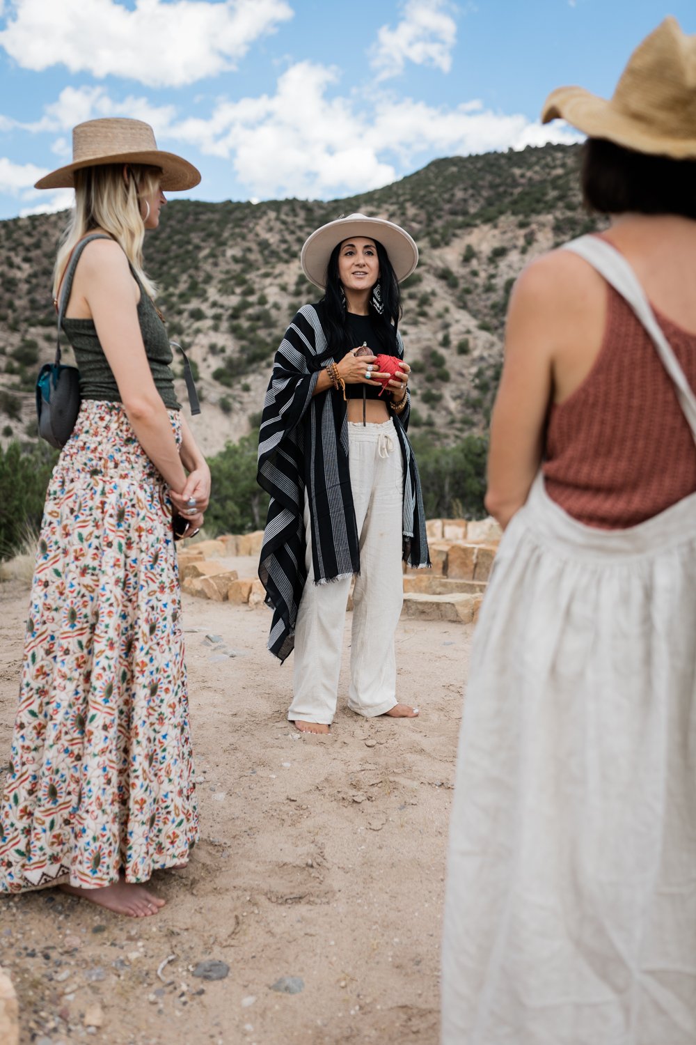 documenting women's retreat New Mexico