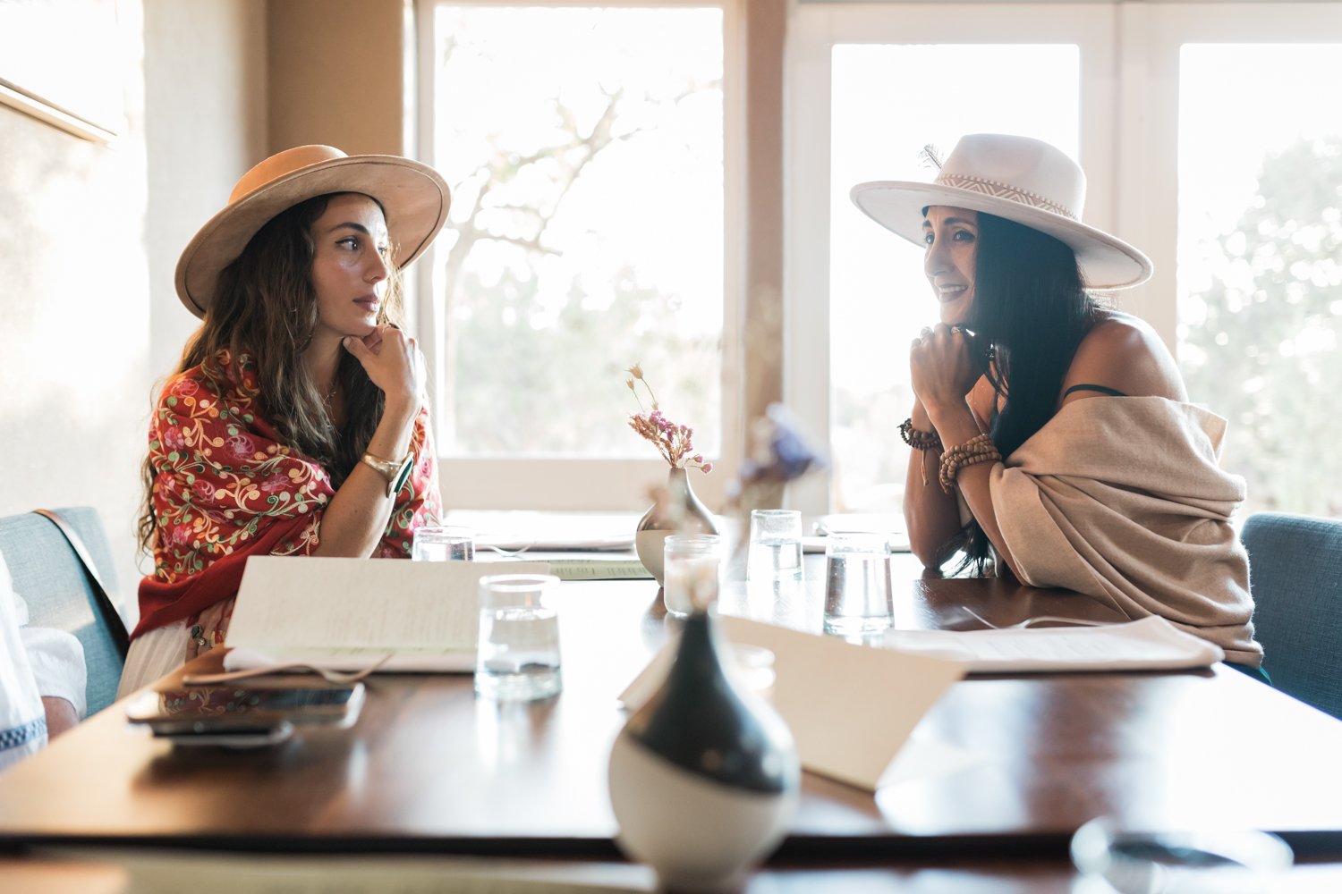 women dining Nosa Restaurant and Inn