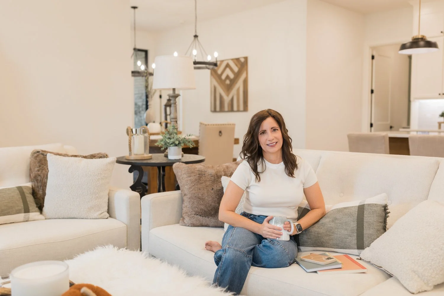 Norman OK brand photographer capturing mortgage broker lifestyle photos