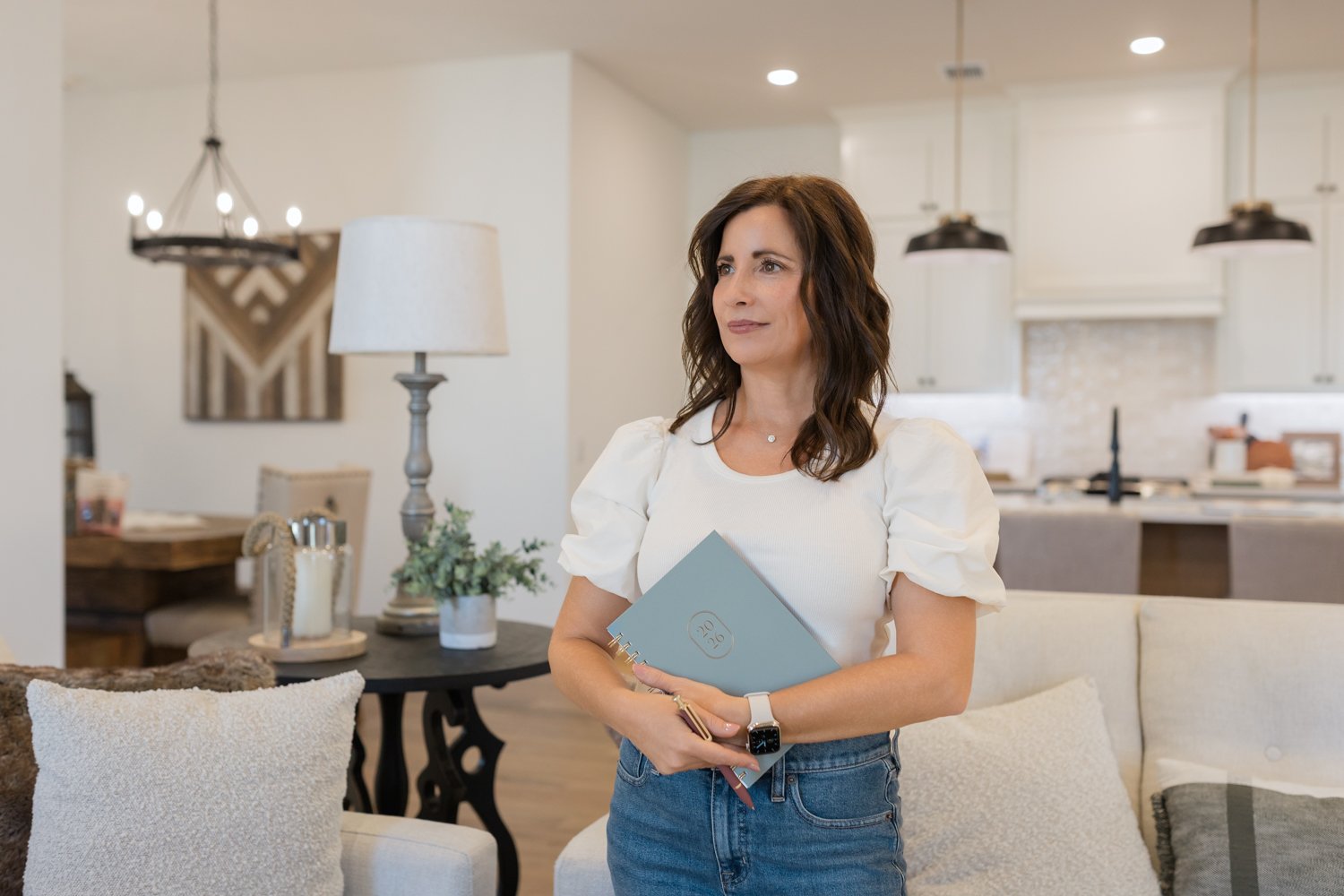 OKC brand photographer capturing lifestyle office setup