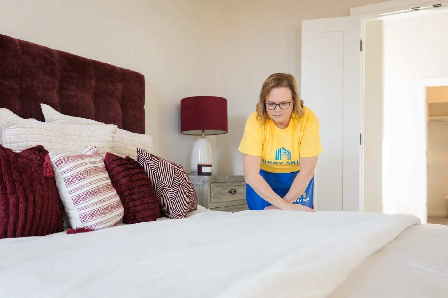 Sunny Shine Professional Cleaning visuals designed to build client confidence