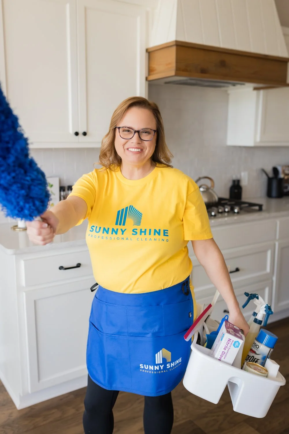 Cleaning service branding images designed to build confidence and trust