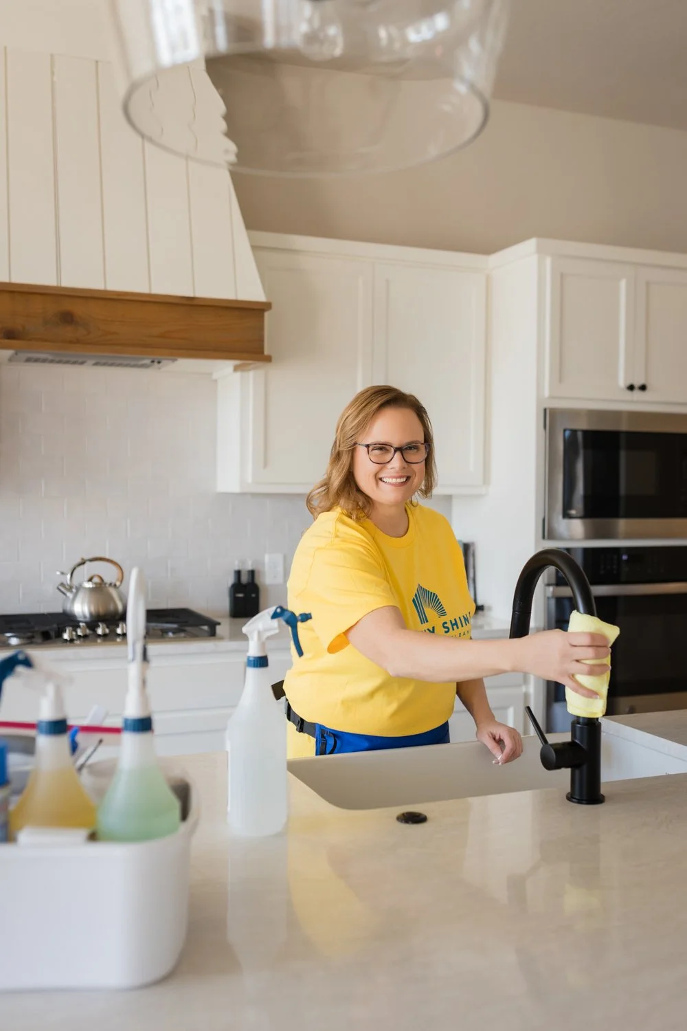 Oklahoma commercial photographer capturing a people-focused service brand