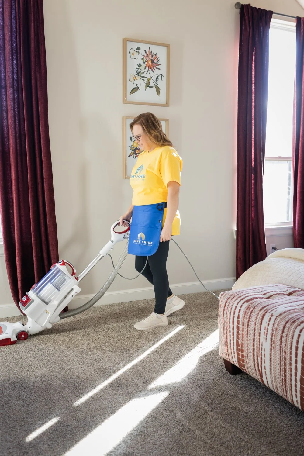Mission-driven cleaning business owner portrait in Norman, OK