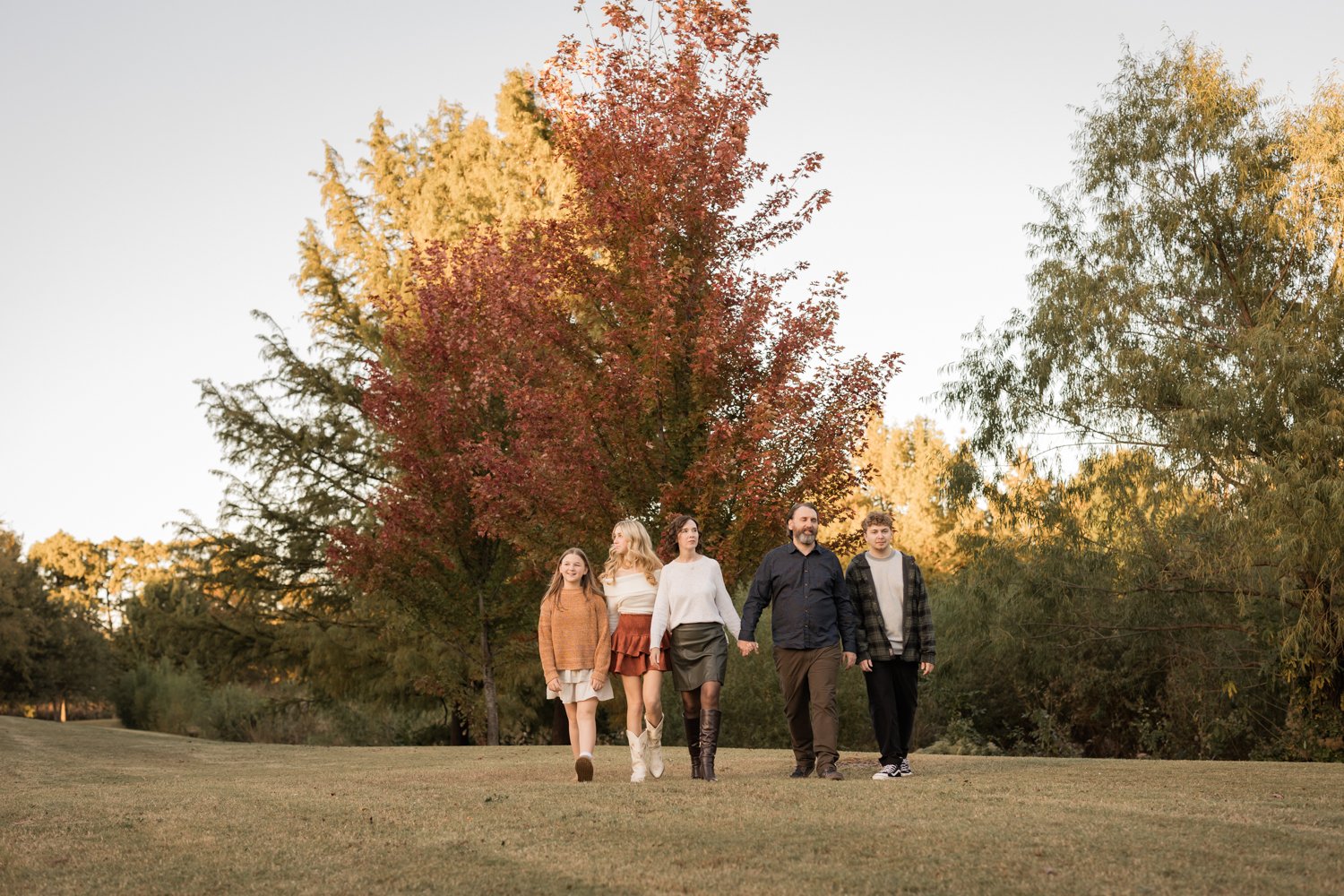fall family photo session locations in Oklahoma