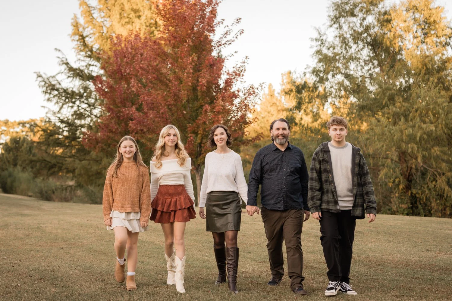 best places for fall family photos in Oklahoma