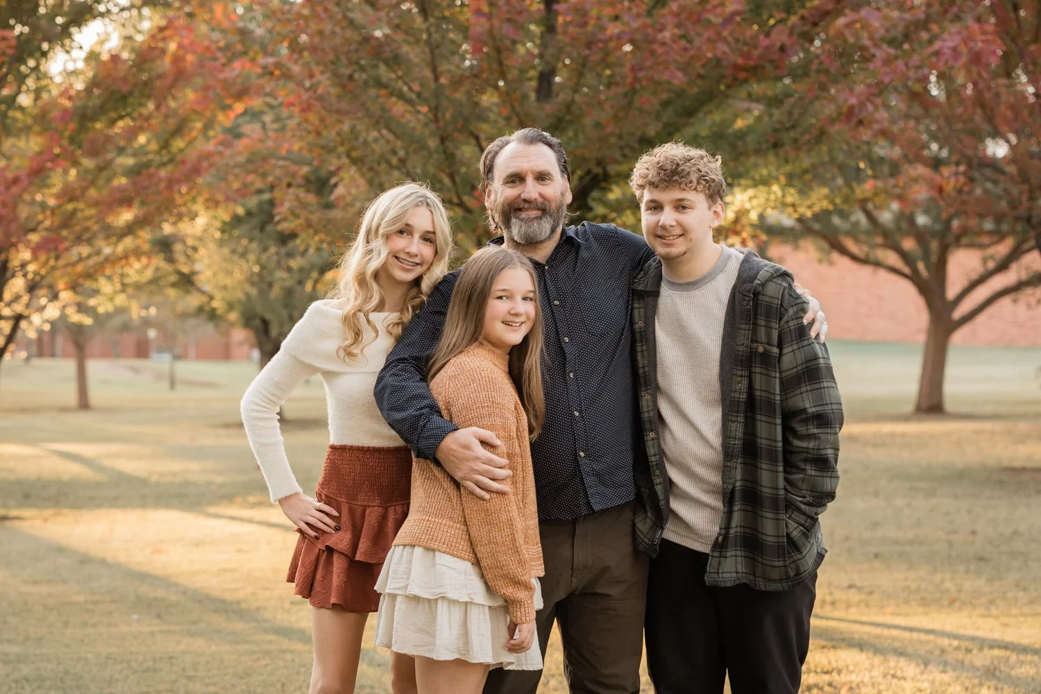 best places in Norman, OK for fall family photos