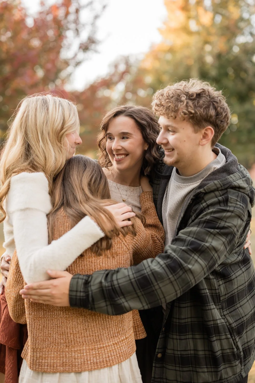 Norman family photographer golden light photos