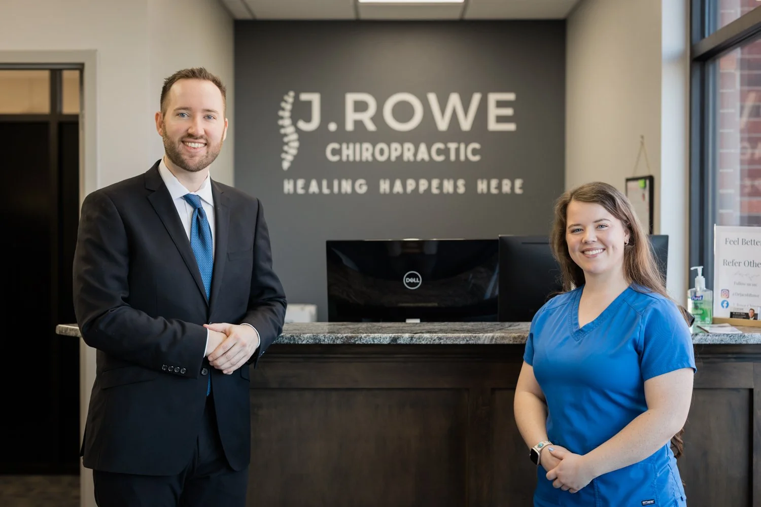 Professional headshot of healthcare provider captured by Norman, Oklahoma headshot photographer