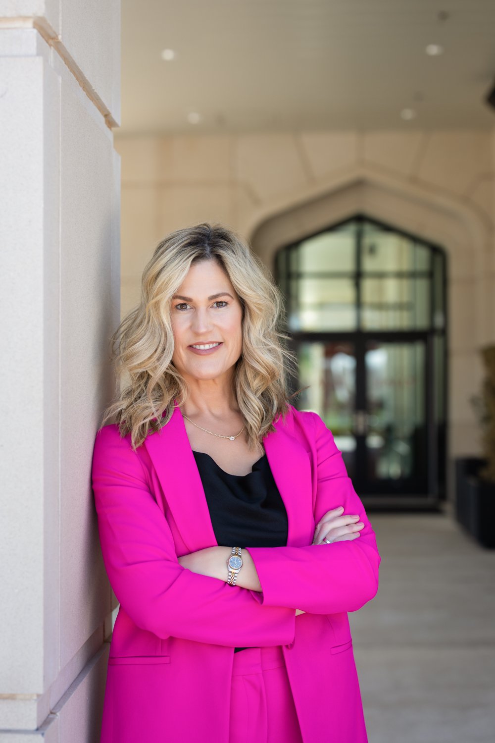 Oklahoma City realtor headshots with natural and candid expressions
