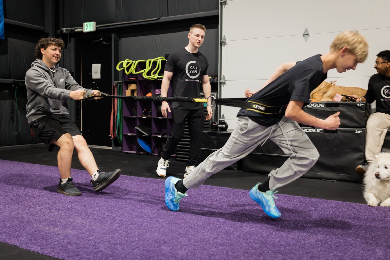 fitness brand photography session in Oklahoma City gym