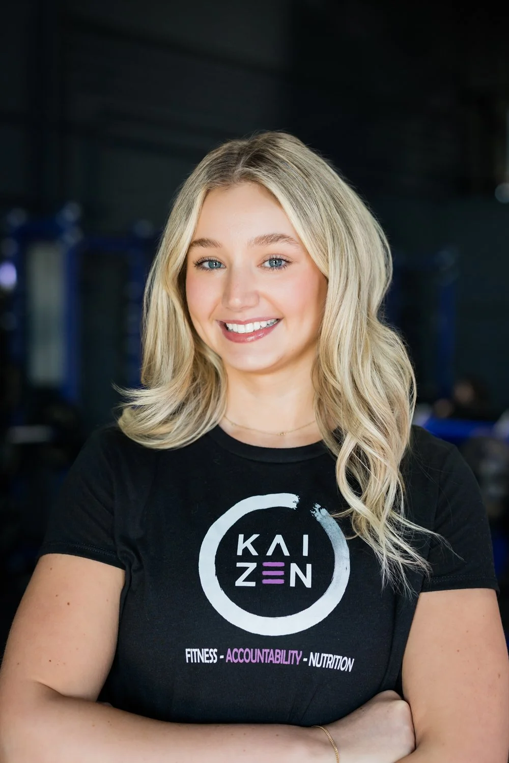 professional fitness coach headshots in Oklahoma gym setting