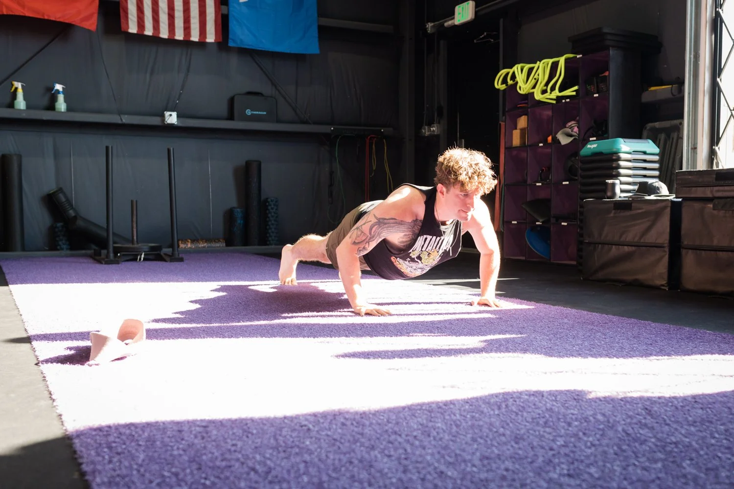 lifestyle brand photography for gym owners in Oklahoma