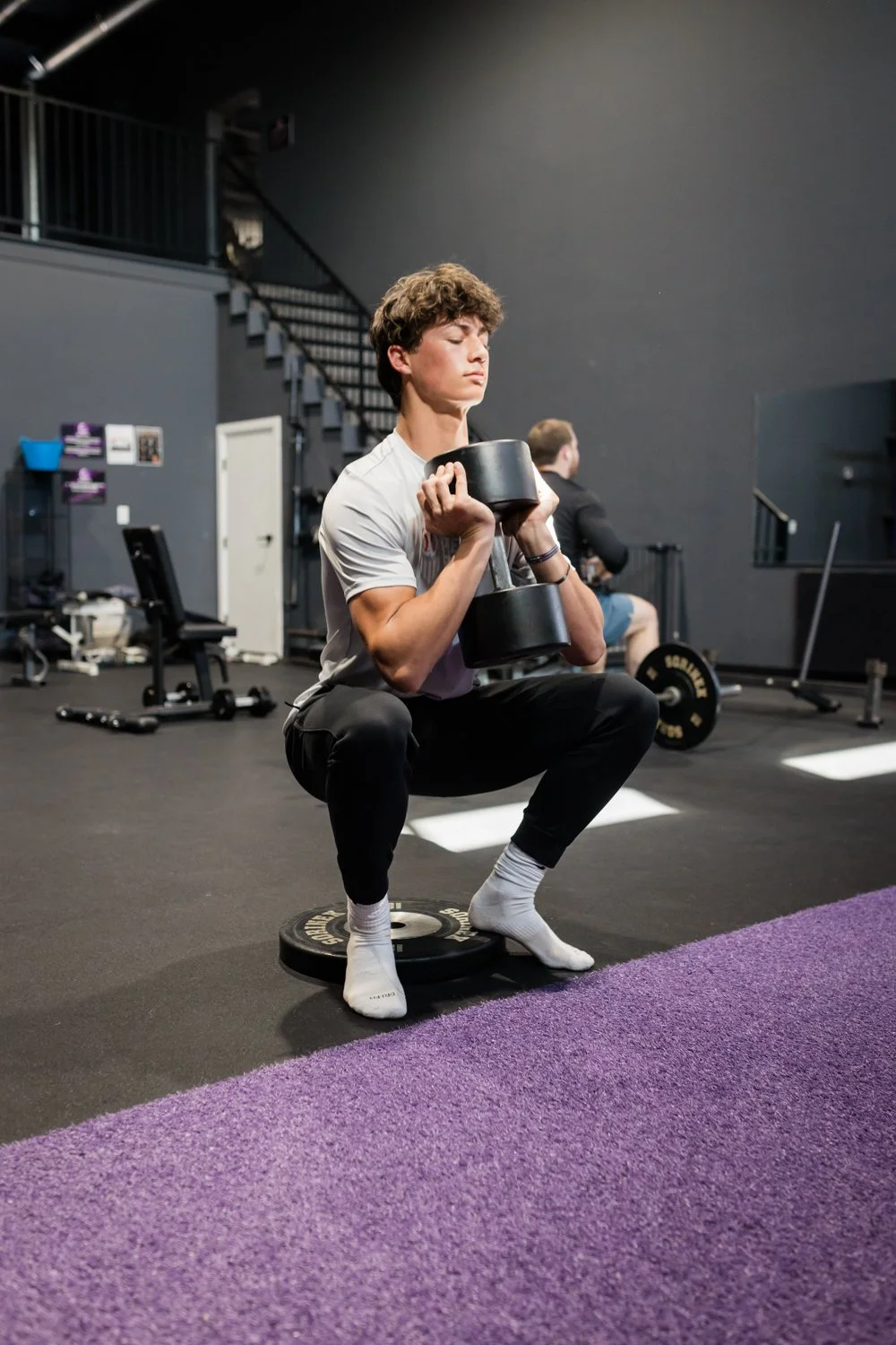 Norman OK brand photographer documenting personal training business