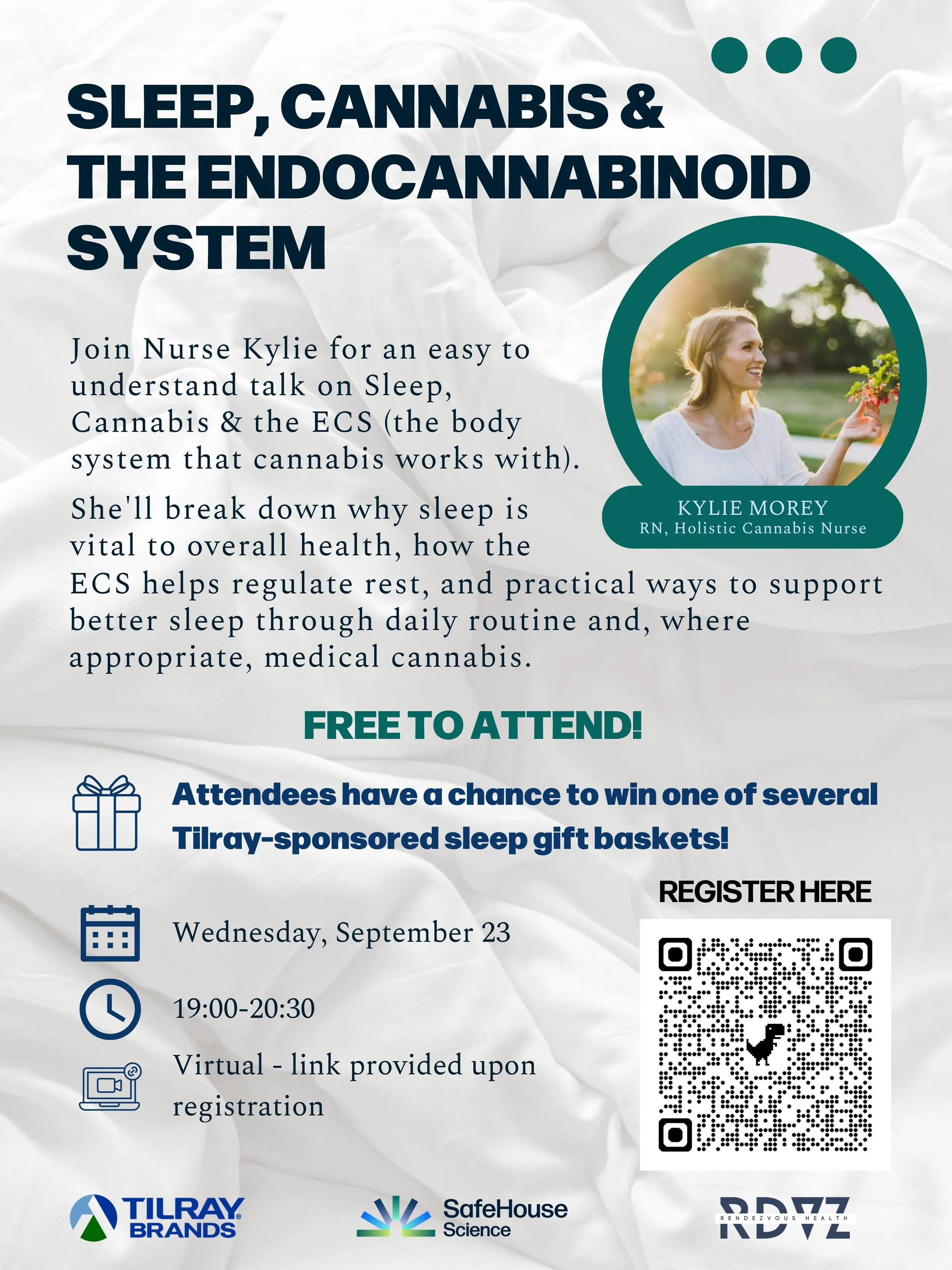 Virtual Workshop: SLEEP, CANNABIS + The ECS