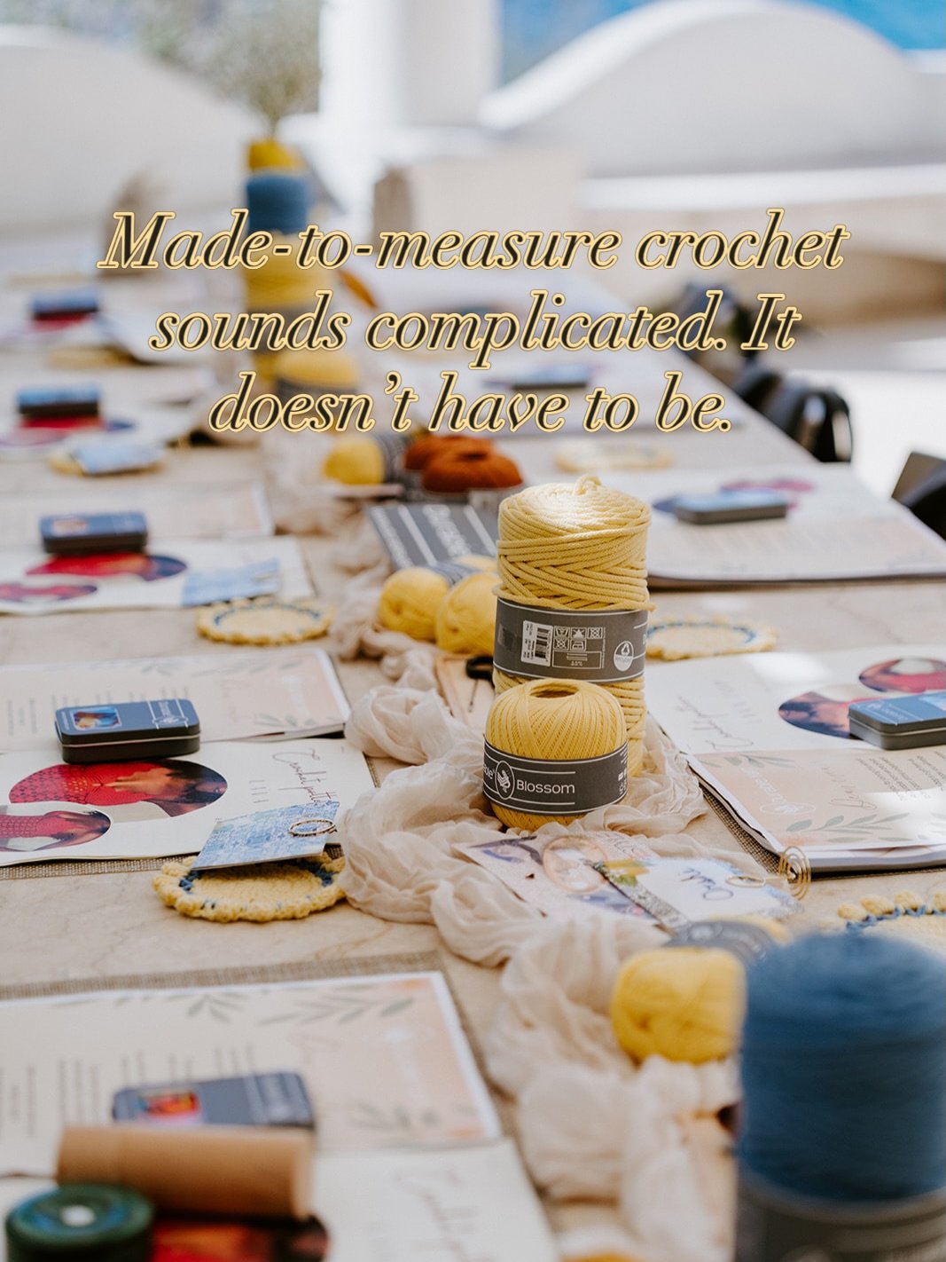 Made-to-measure crochet doesn&rsquo;t have to be complicated 🧶🔥

With a little guidance from @accrochets we put it into practice with our Lava Tops, all made in @durableyarn Coral 🪸 

Same pattern, same yarn, so many different makers 🫶🏻

Swipe t