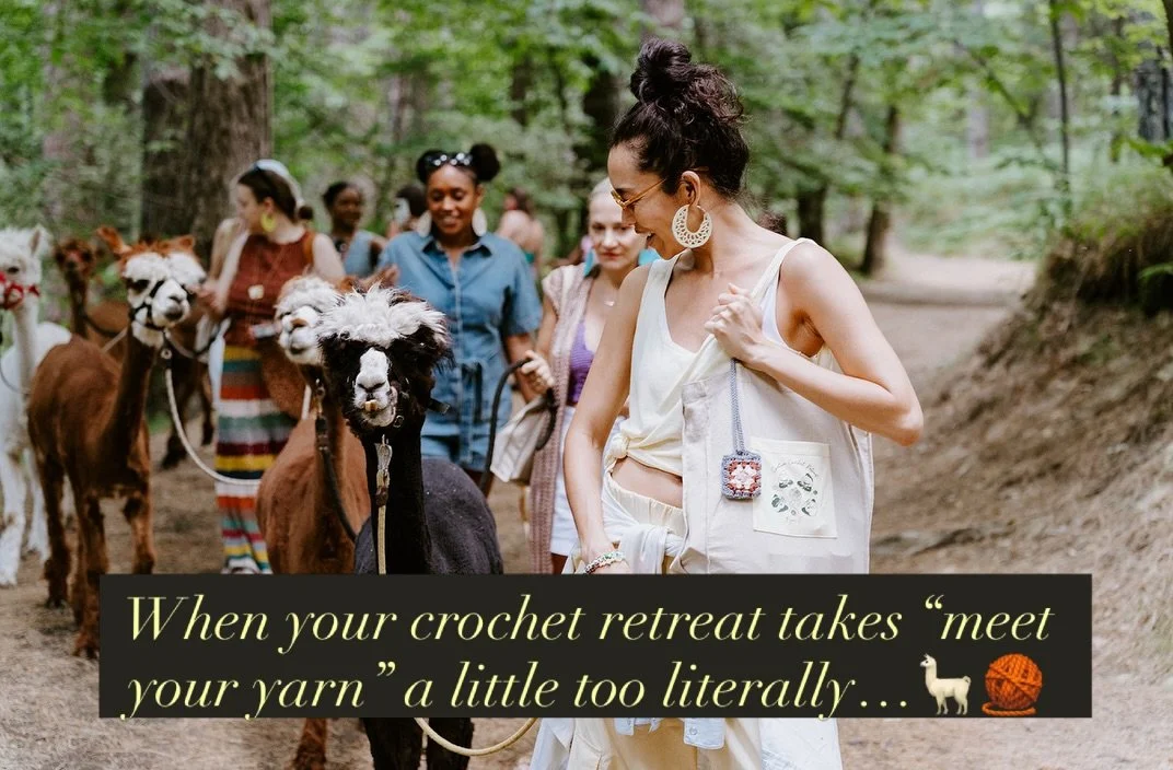 We took &ldquo;meet your yarn&rdquo; a little too literally&hellip; 🦙🧶😂

A walk on Etna, a little fiber education, crochet and, obviously, aperitivo 🇮🇹🍷🧶🌋

A big thank you to all our girls and the wonderful @lucianodomanti and @alpaca.etnaroo