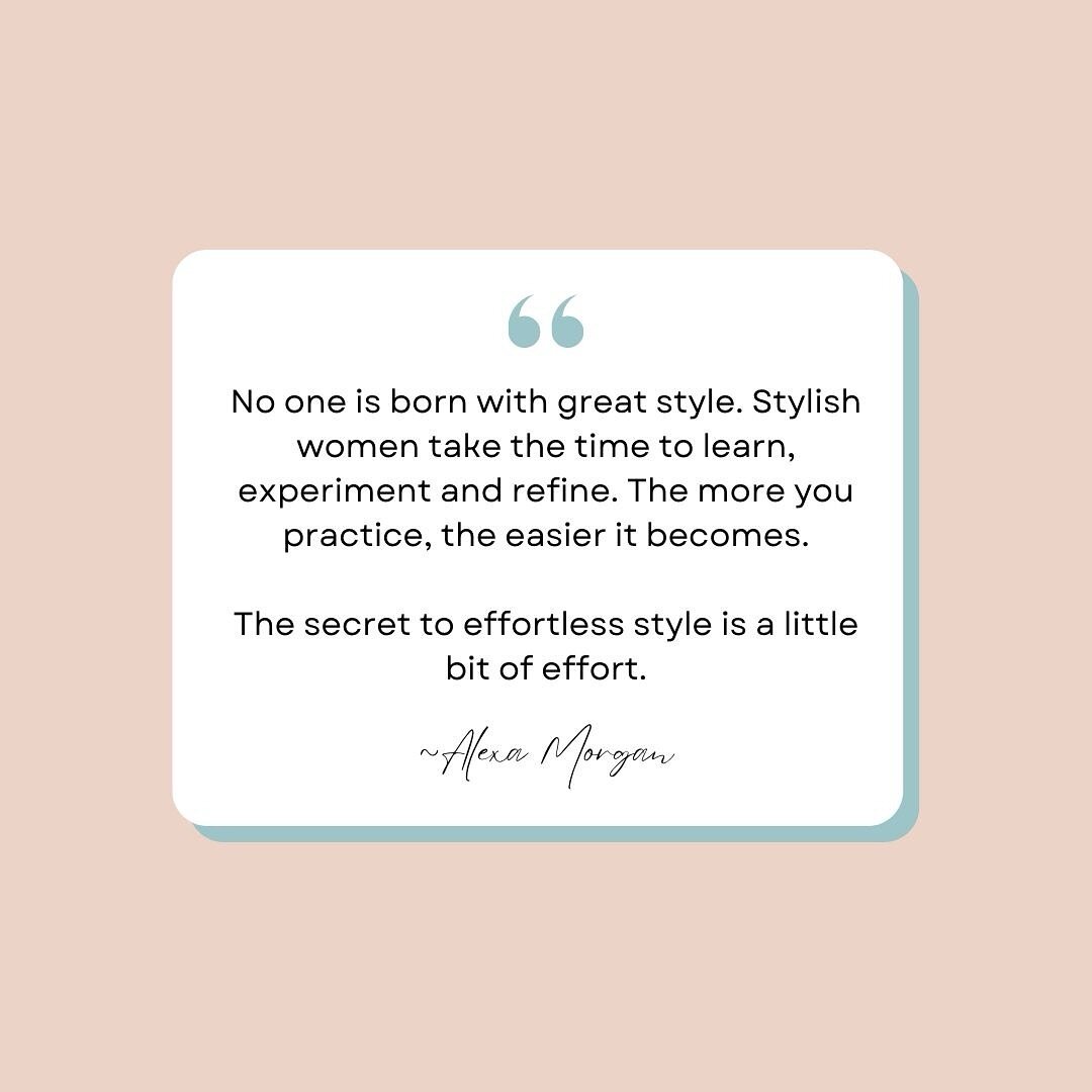 Before you beat yourself up about your outfit, you need to hear this 💗

#styleinspiration #stylequotes #personalstyle #womensconfidence #bekindtoyourself