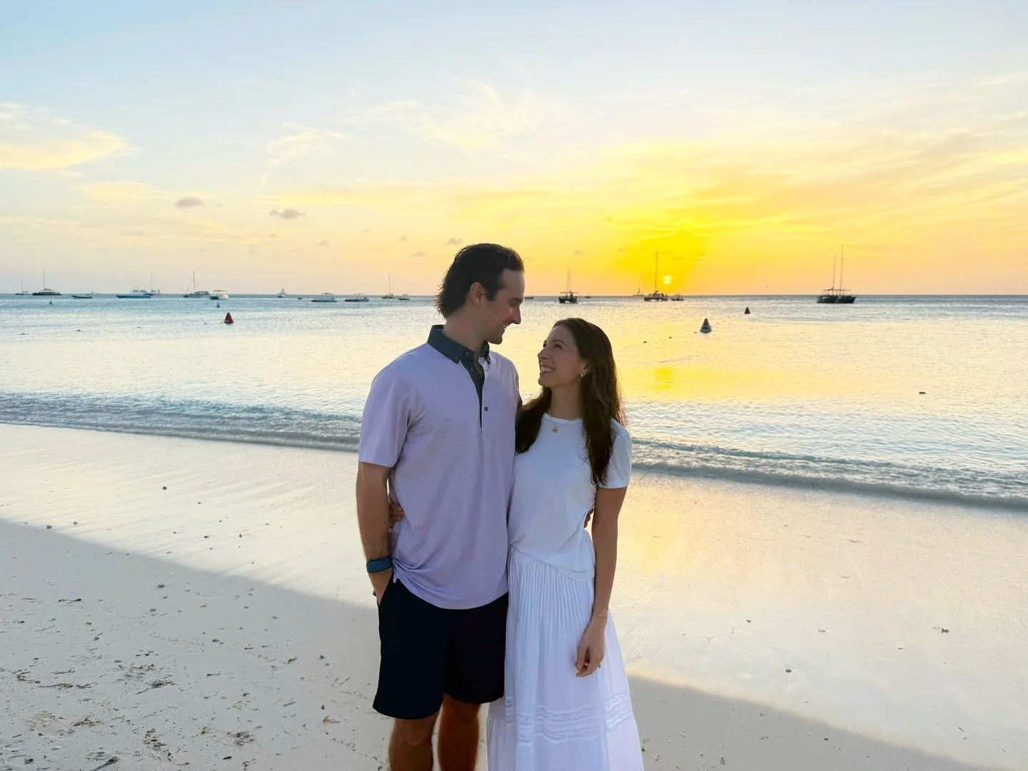 Postcards from Aruba ☀️

We came here for our honeymoon almost five years ago and finally made it back to celebrate our birthdays 🤍

Easy days, salty air, toes in the sand &mdash; and living in this breezy skirt from @jcrew! Link in bio via my @shop