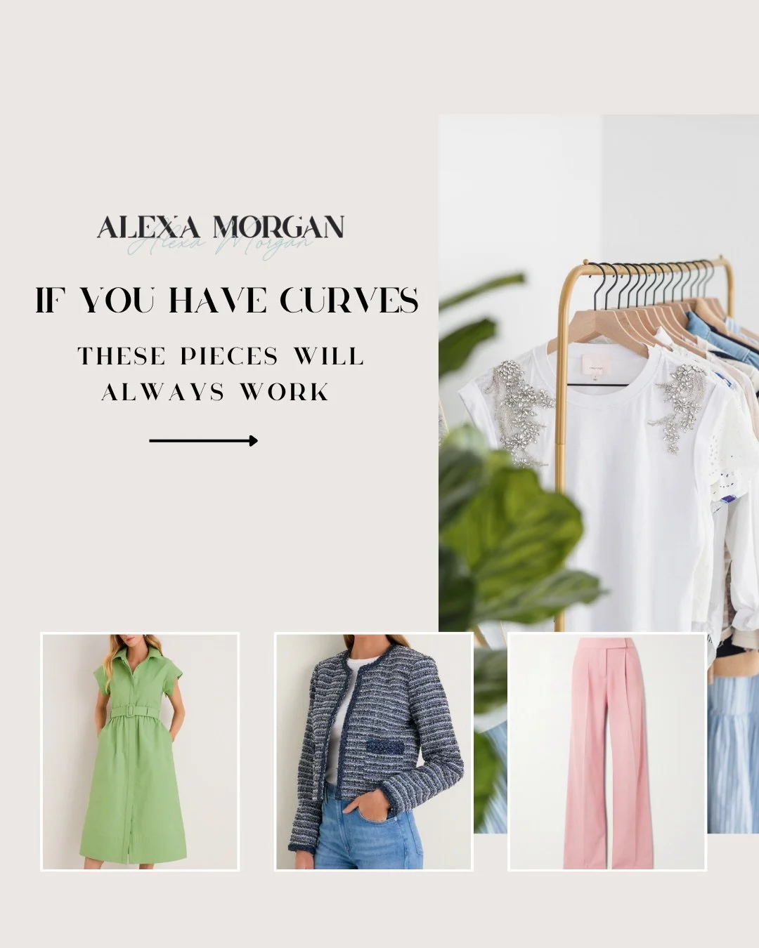 What to wear if you have curves ✨

If you&rsquo;ve ever wondered how to dress a curvy body, start with silhouettes that define your waist and balance your proportions.

These are the styles that will consistently work&mdash;no overthinking required.
