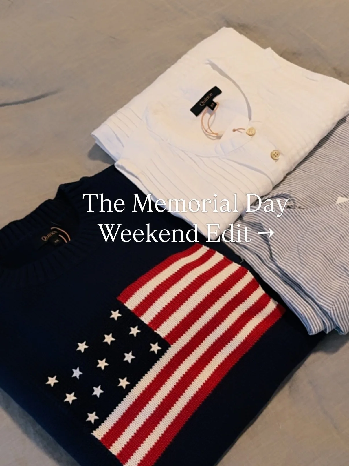 Timeless Memorial Day pieces you&rsquo;ll wear on repeat for years to come! Some of these are surprisingly affordable, too.

Comment &ldquo;SHOP&rdquo; and I&rsquo;ll DM you the links 🇺🇸