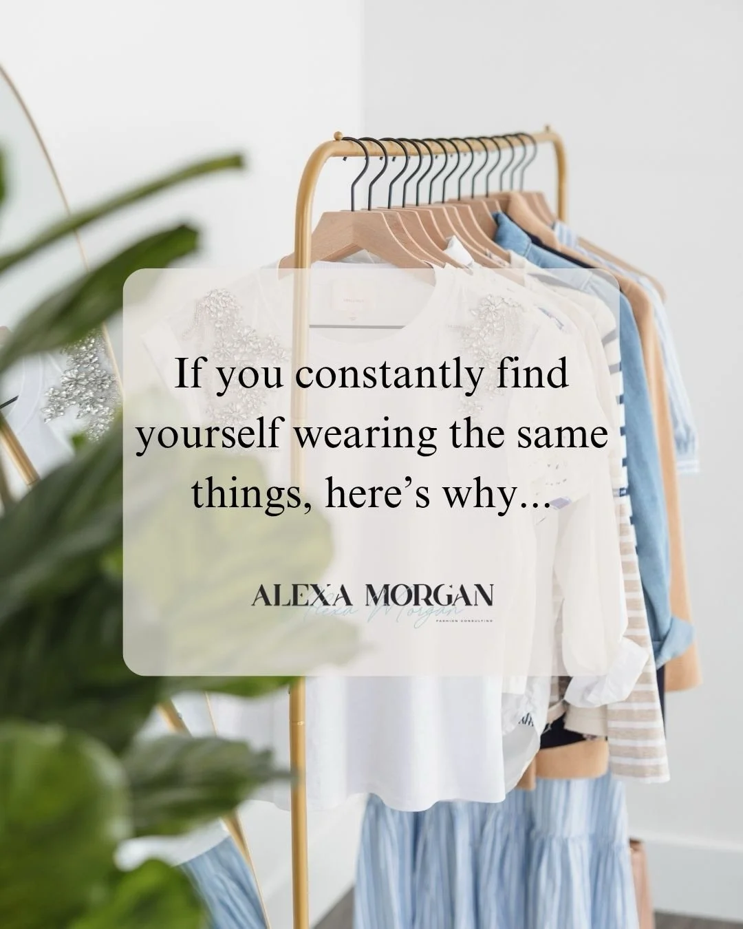 Your wardrobe isn&rsquo;t the problem. The number of decisions it&rsquo;s asking you to make is.

Save this and comment STYLE if you&rsquo;re ready to find your formula. 👗✨