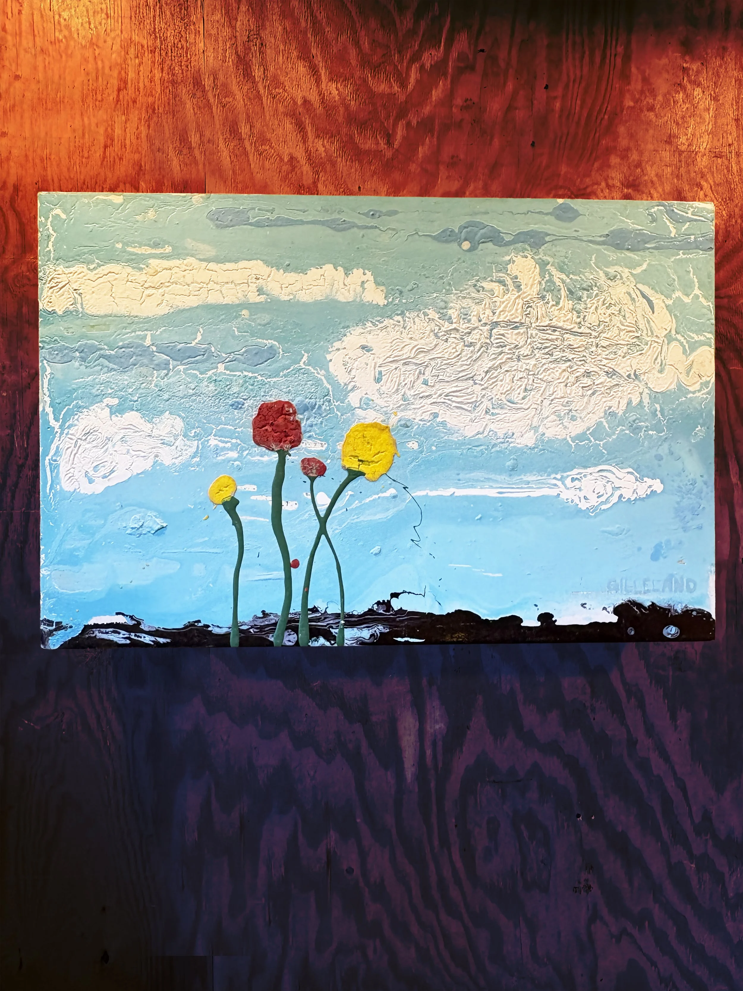 Last Flowers 36x24x3