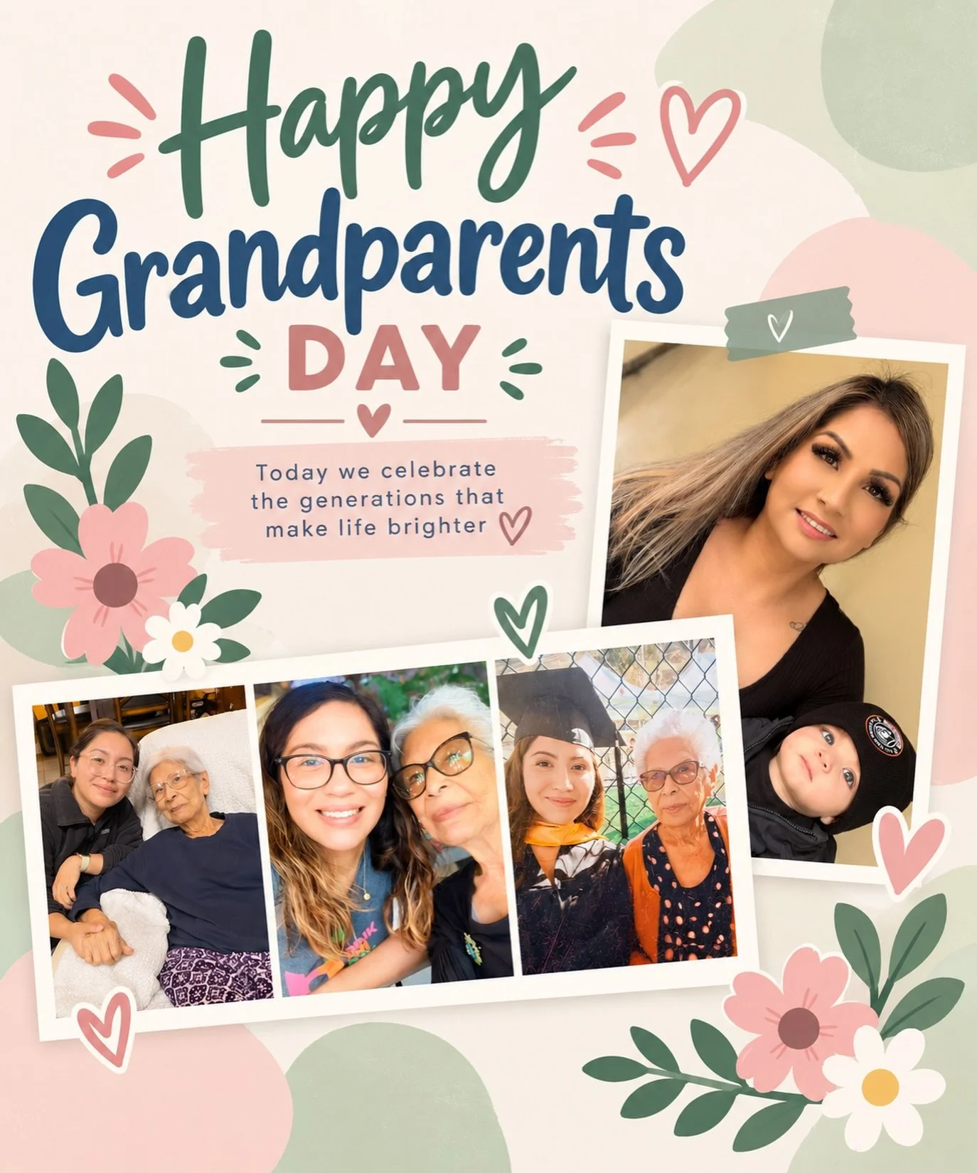 Happy Grandparents Day! 💐

Today we&rsquo;re celebrating the grandparents and grandparent figures who make our team and communities so special. We care for the grandparents in our community just like we care for our own. 💙

Need us today? We&rsquo;