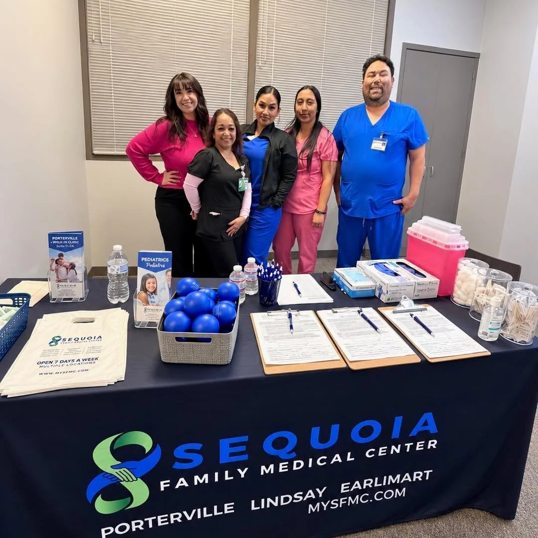 Our team had such a great time at the Tulare County Superior Court Health Fair! 💙💉

We loved getting to meet everyone, share some goodies, and help courthouse employees stay healthy this flu season with flu shots!

A big thank you to the Tulare Cou