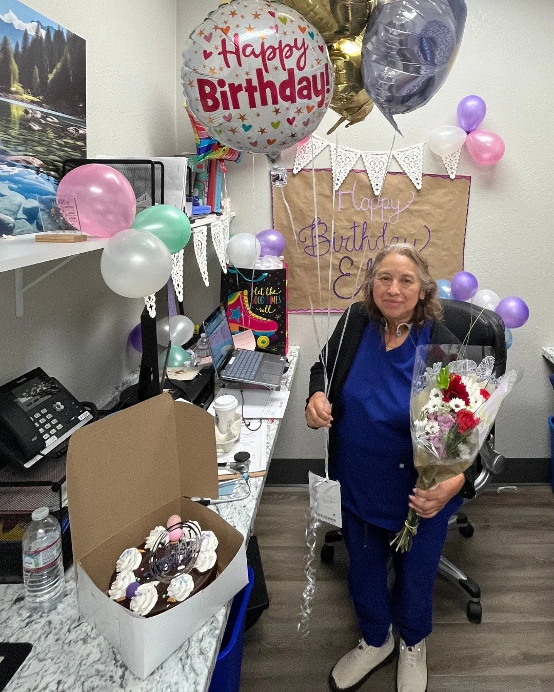 Happy Birthday to our amazing provider, Elisa Garcia, PA! 🥳🎉💙

Wishing you the best day filled with lots of love, laughter, and birthday fun! We're so happy to have you on our team!

Help us wish Elisa a very Happy Birthday! 🎂🎈