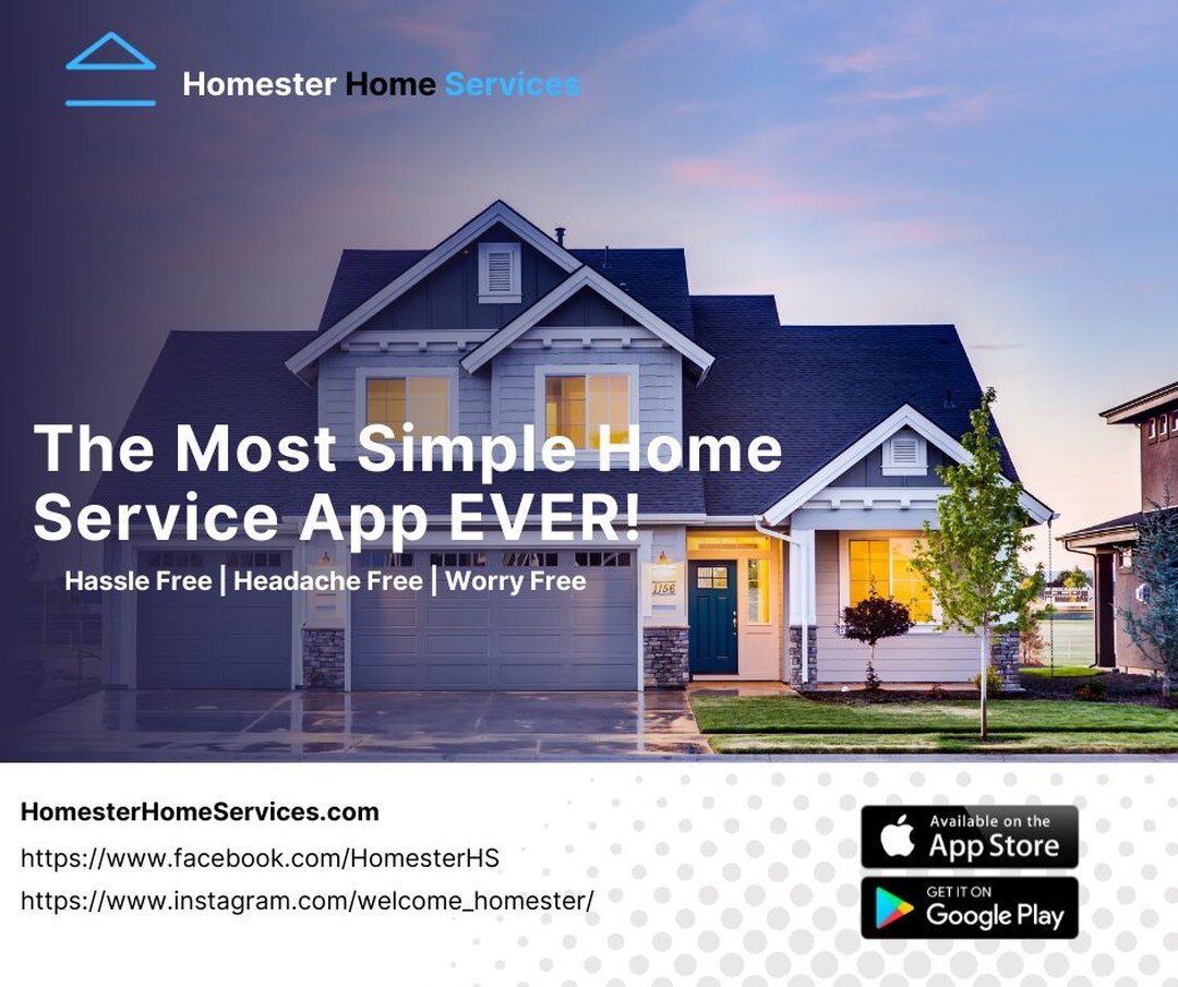 No job too Small or  Big. Contact a Home Service Professional Today. All Professionals are LOCAL, VETTED for QUALITY, and 5-Star Rated. 

Try It out Today!! 

#homesterhomeservices #homester #home #homwowner #homeimprovement #project #improvements #h