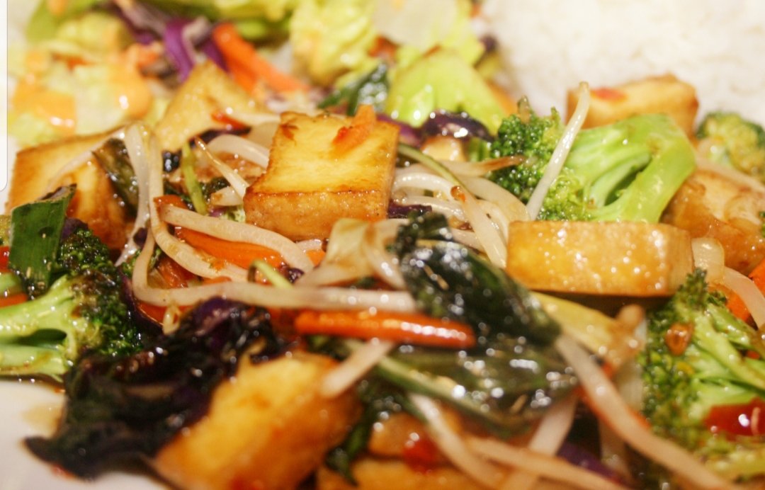 Tofu Sweet Basil Stir Fry