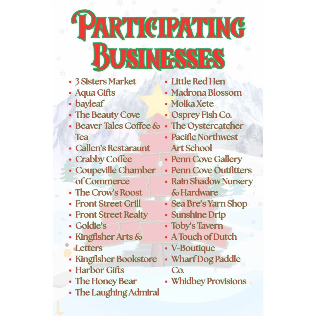 We are entering the FINAL WEEK to purchase your local gifts, for a chance to win big cash prizes via red tickets! Shop any one of these businesses for gifts and red ticket entries. This promotion ends on Saturday, Dec. 20, with the drawing held at th