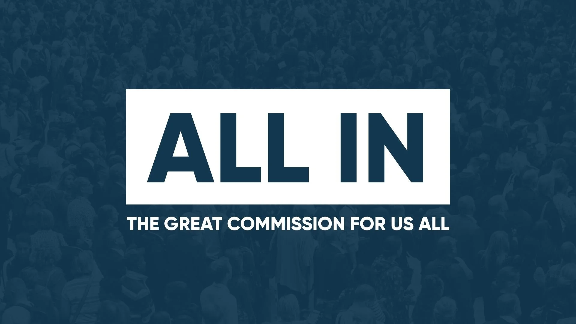 All In: I am with you always