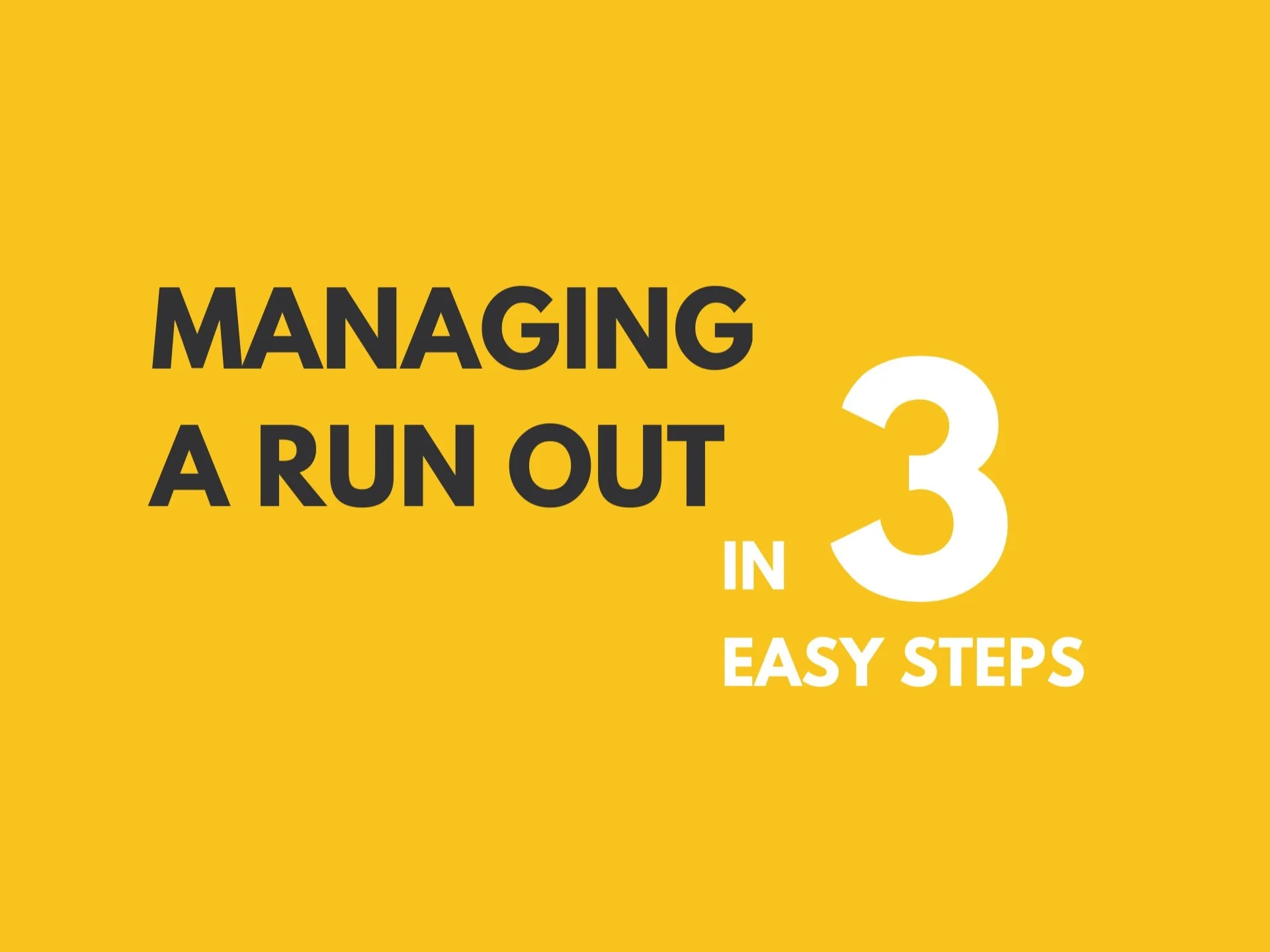 I’ve Run Out of Propane! Now what?