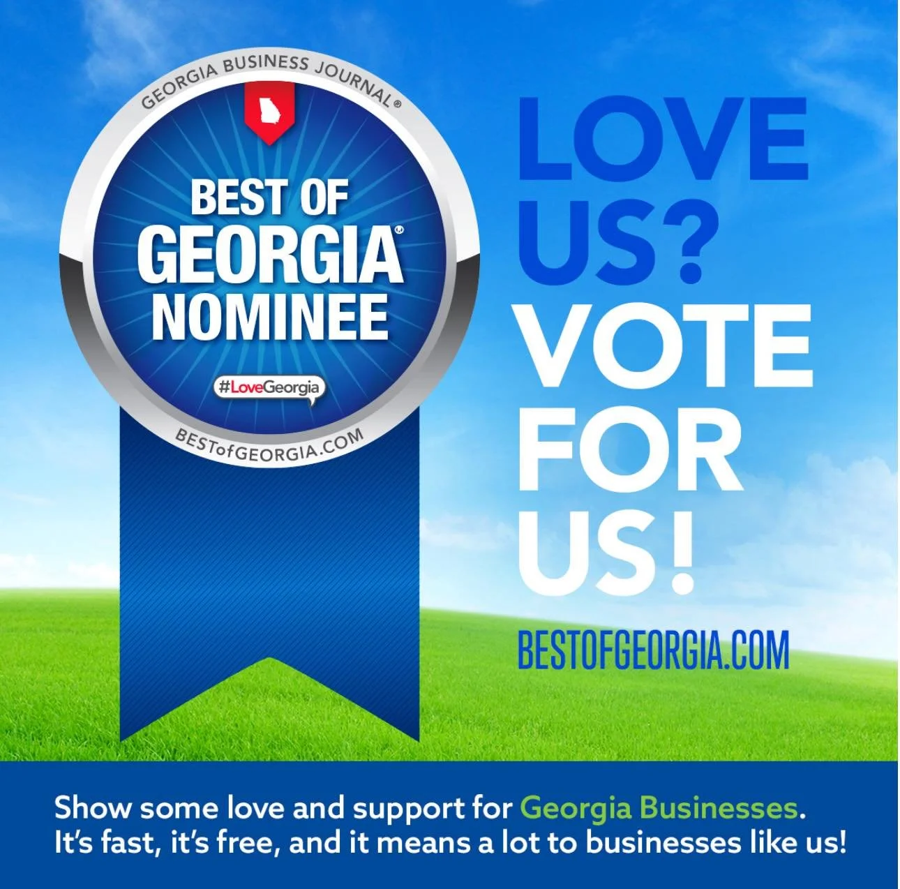 I need your help 📣📣📣📣

🌻🌟🌟 Time to vote Daily🌟🌟🌻

I am so excited and honored to be nominated for
BEST OF GEORGIA  Specialty Real Estate🏡 

What makes specialty real estate so amazing?

As a Certified, Building biology working hard for fam
