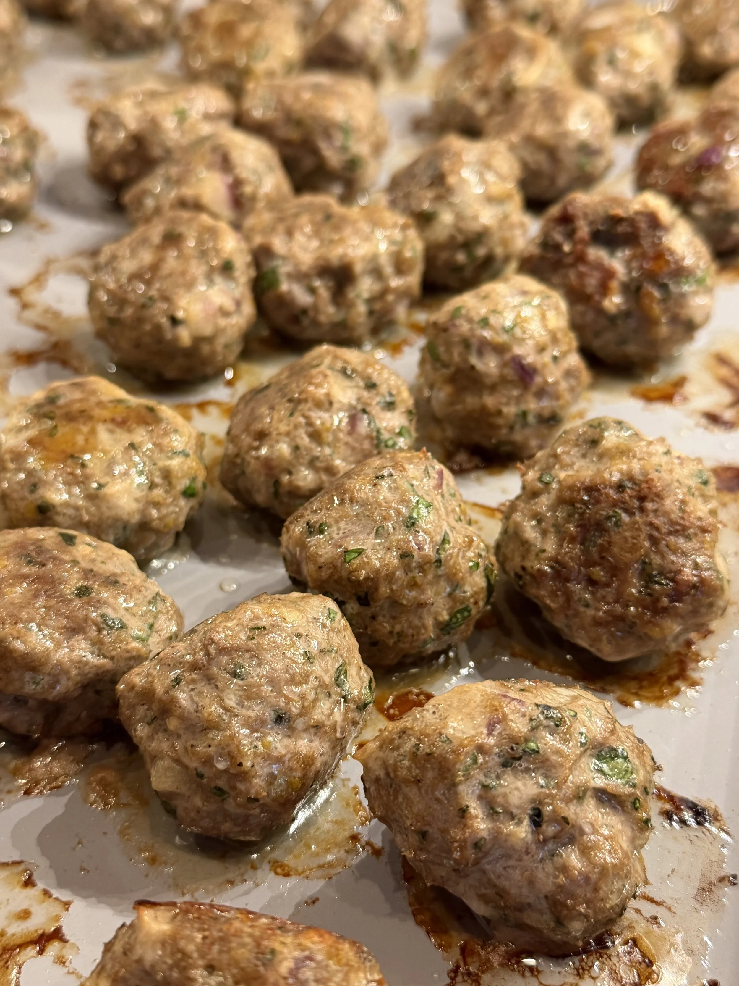 greek lamb meatballs