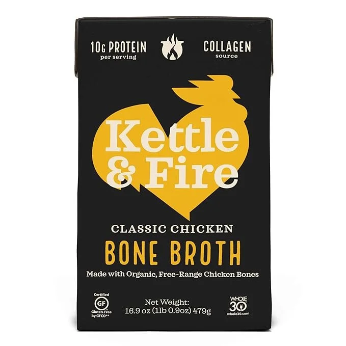 Step up your broth game and go with the best in bone broths.