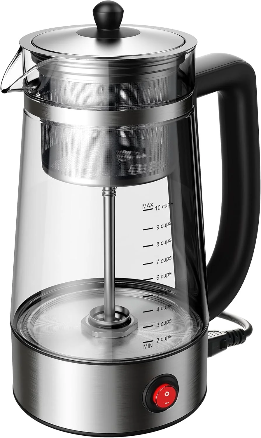 Plastic free home-brewed coffee.