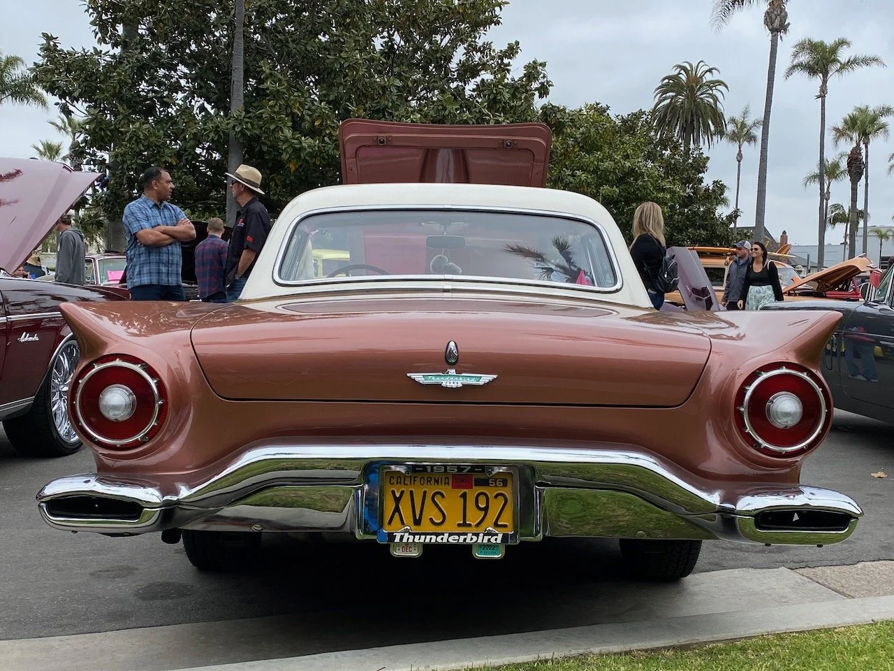 Tbirds Flock to Motorcars on Main Street, Coronado