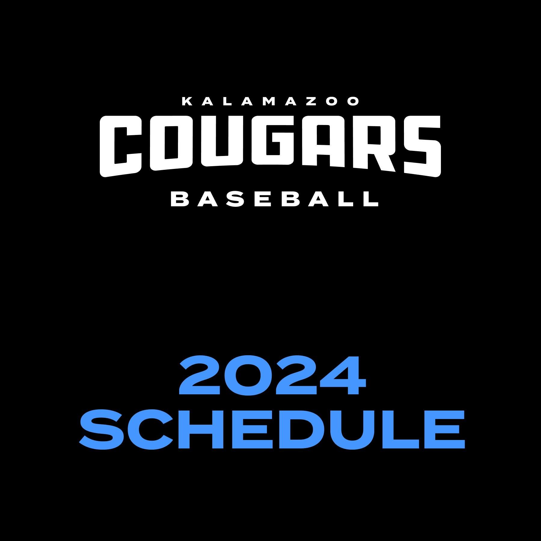 BASEBALL SEASON!

Let's show our baseball team some support this season! Check out the schedule at https://kalamazoocougars.com/baseball/schedule

*Times and dates are subject to change