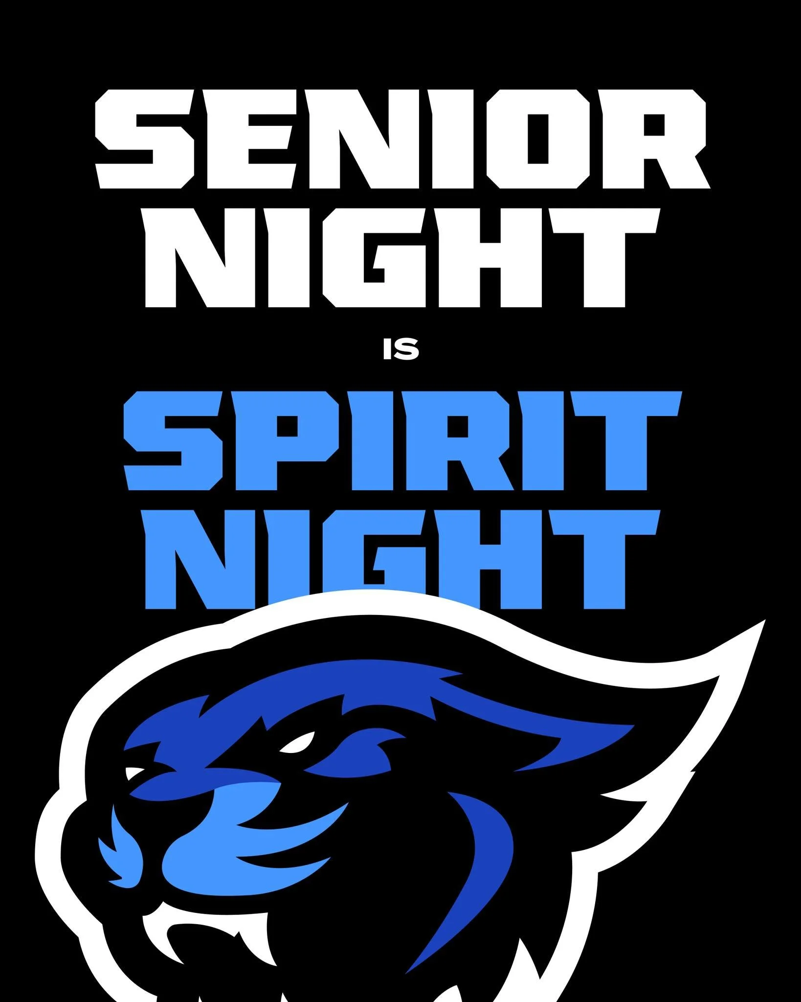 SENIOR NIGHT IS COUGARS SPIRIT NIGHT!
Join your Cougar Community on Monday, October 20 as our girls' volleyball teams face Jackson for our final home games! We'll also be recognizing our senior athletes during the evening! 
5:00 - 12 and JV Blue 
6
