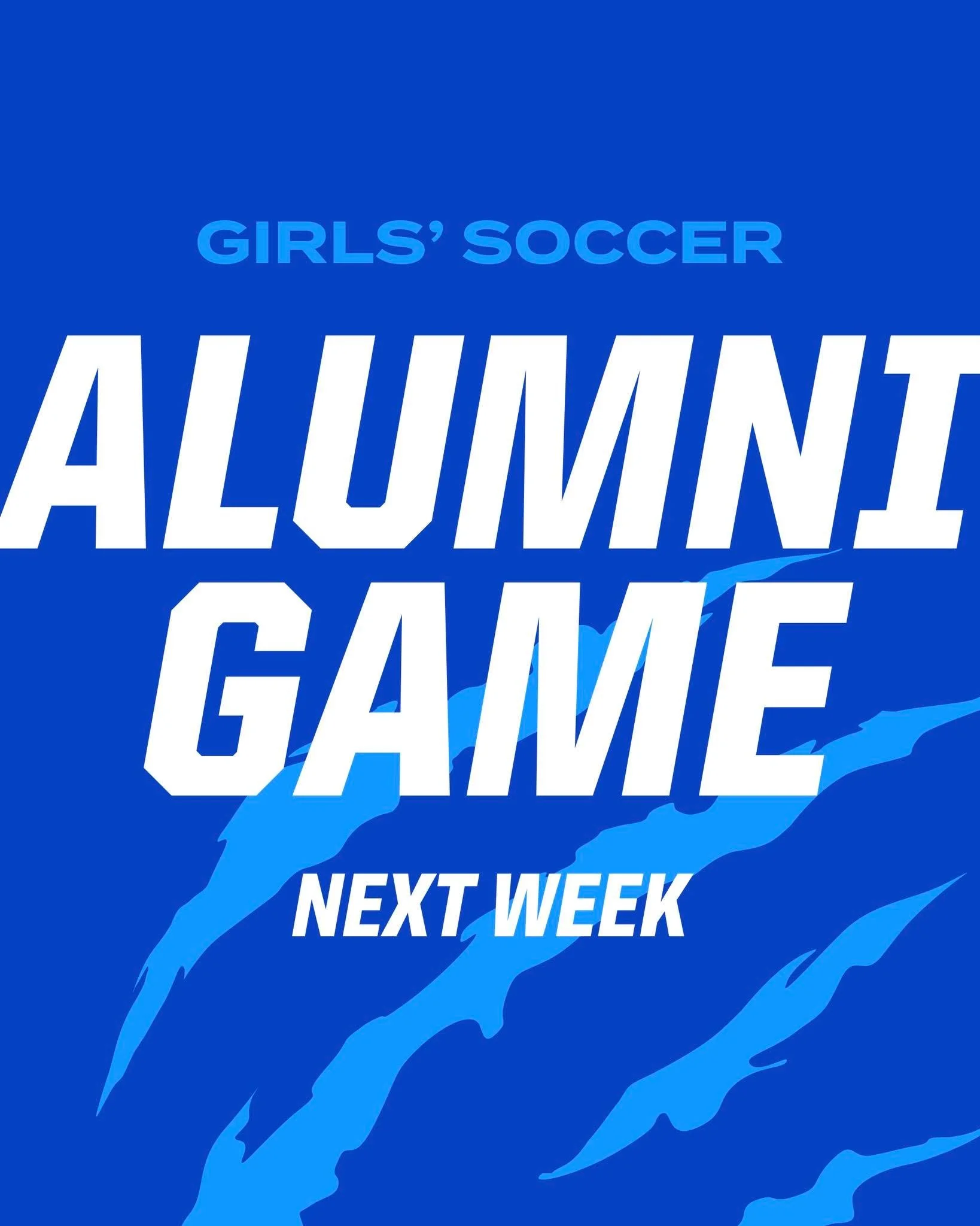 Girls Varsity Soccer Senior and Alumni night!
Monday, May 18th @ 6:30pm at Kalamazoo Soccer Complex &mdash; Field 3

Come and celebrate our 2026 seniors for the Senior Night.  Alumni, come and take on our Varsity team

Contact Coach Chapman if you ca