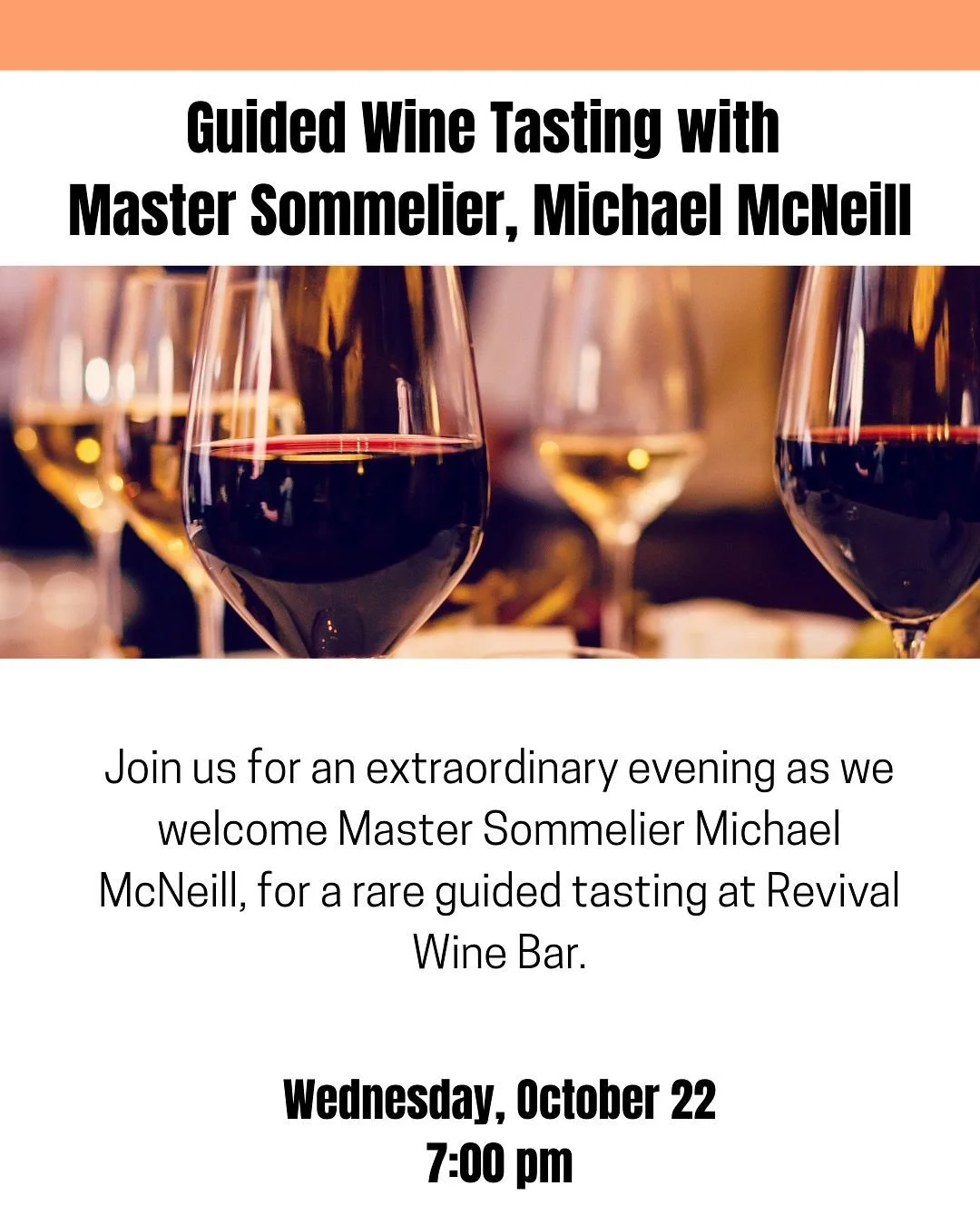 An Exclusive Evening with Master Sommelier Michael McNeil