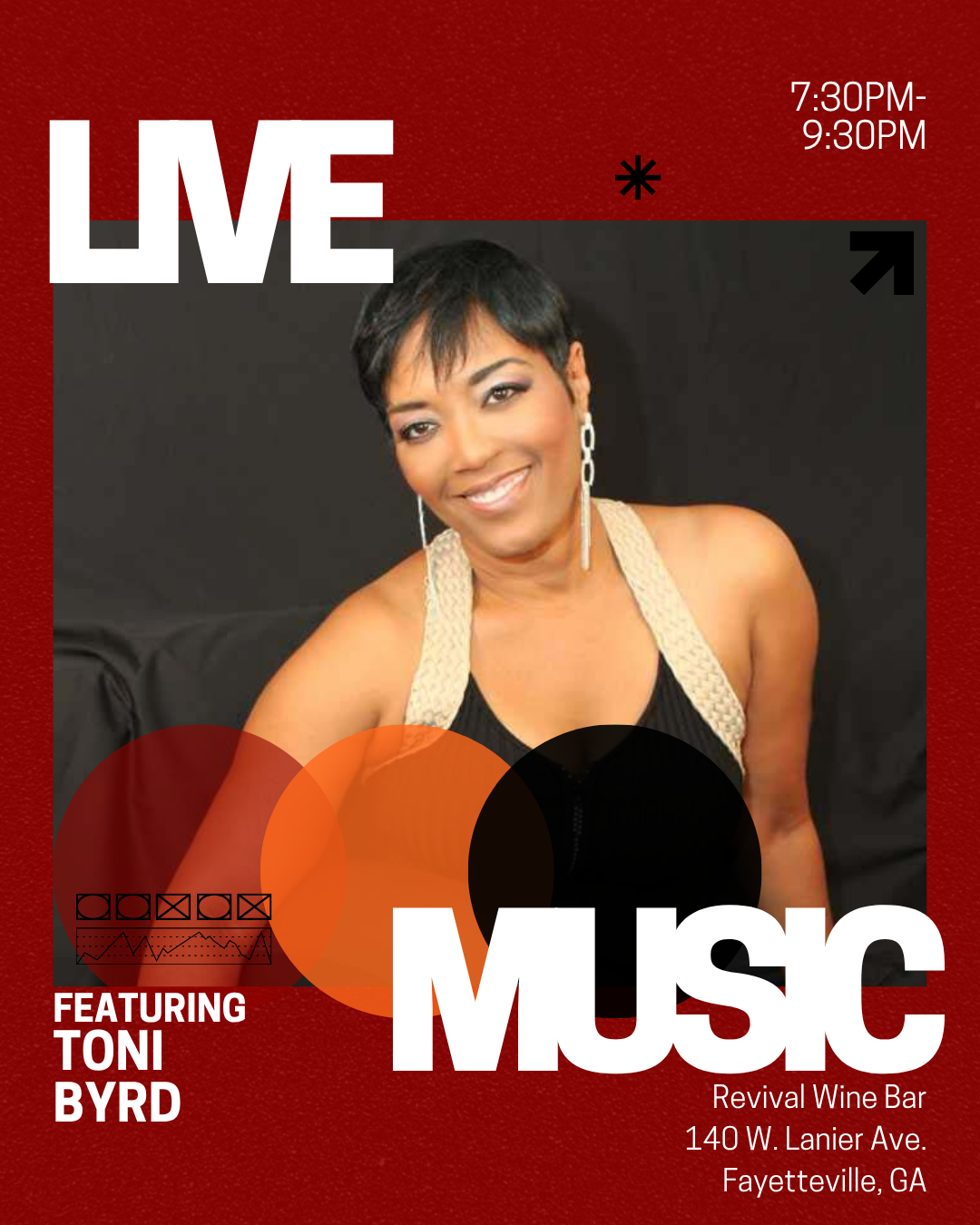 Live Music: Toni Byrd