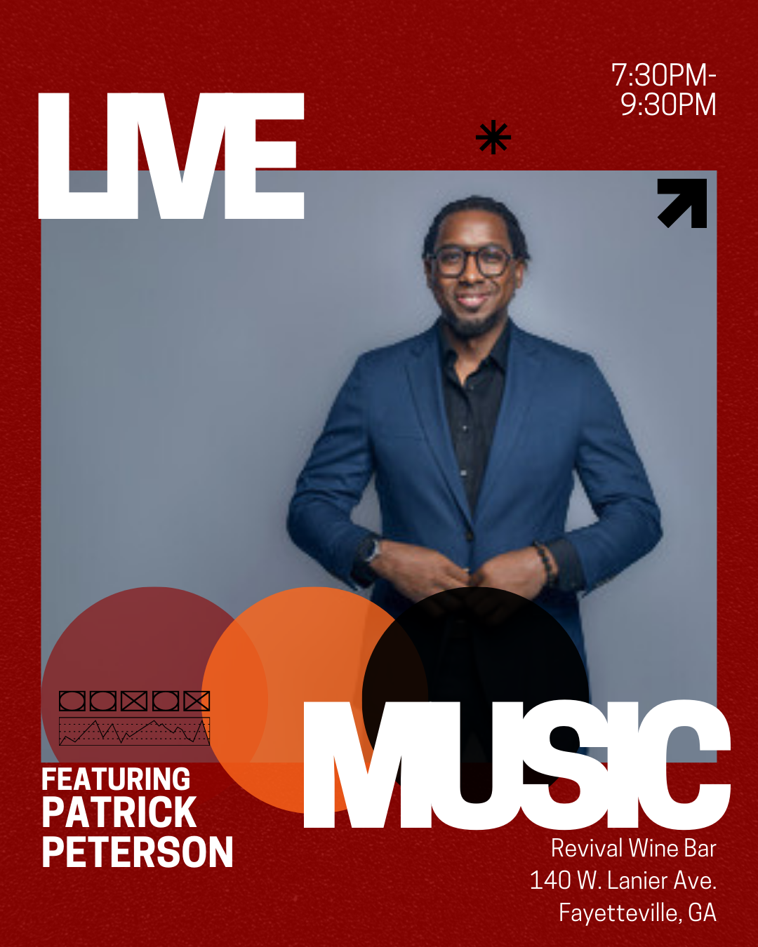 Live Music: Patrick Preston