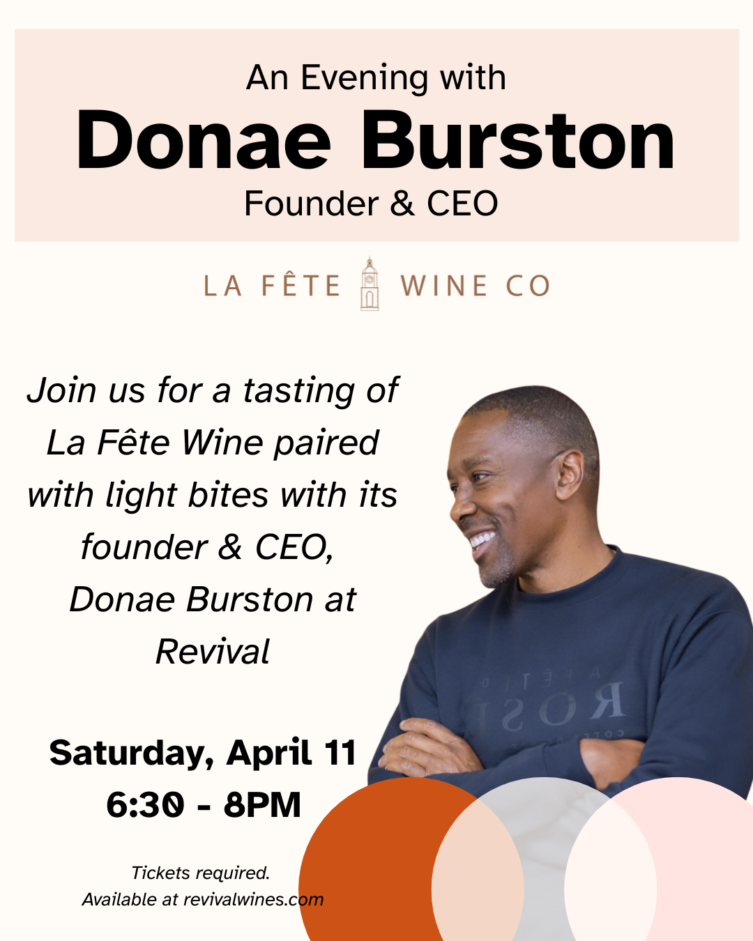 An Evening with Donae Burston
